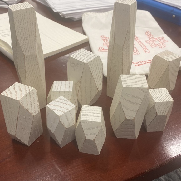 Areaware Fort Standard zen building blocks - Picture 2 of 6